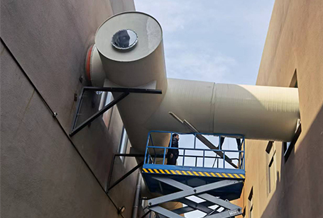 工程案例PPH風(fēng)管安裝